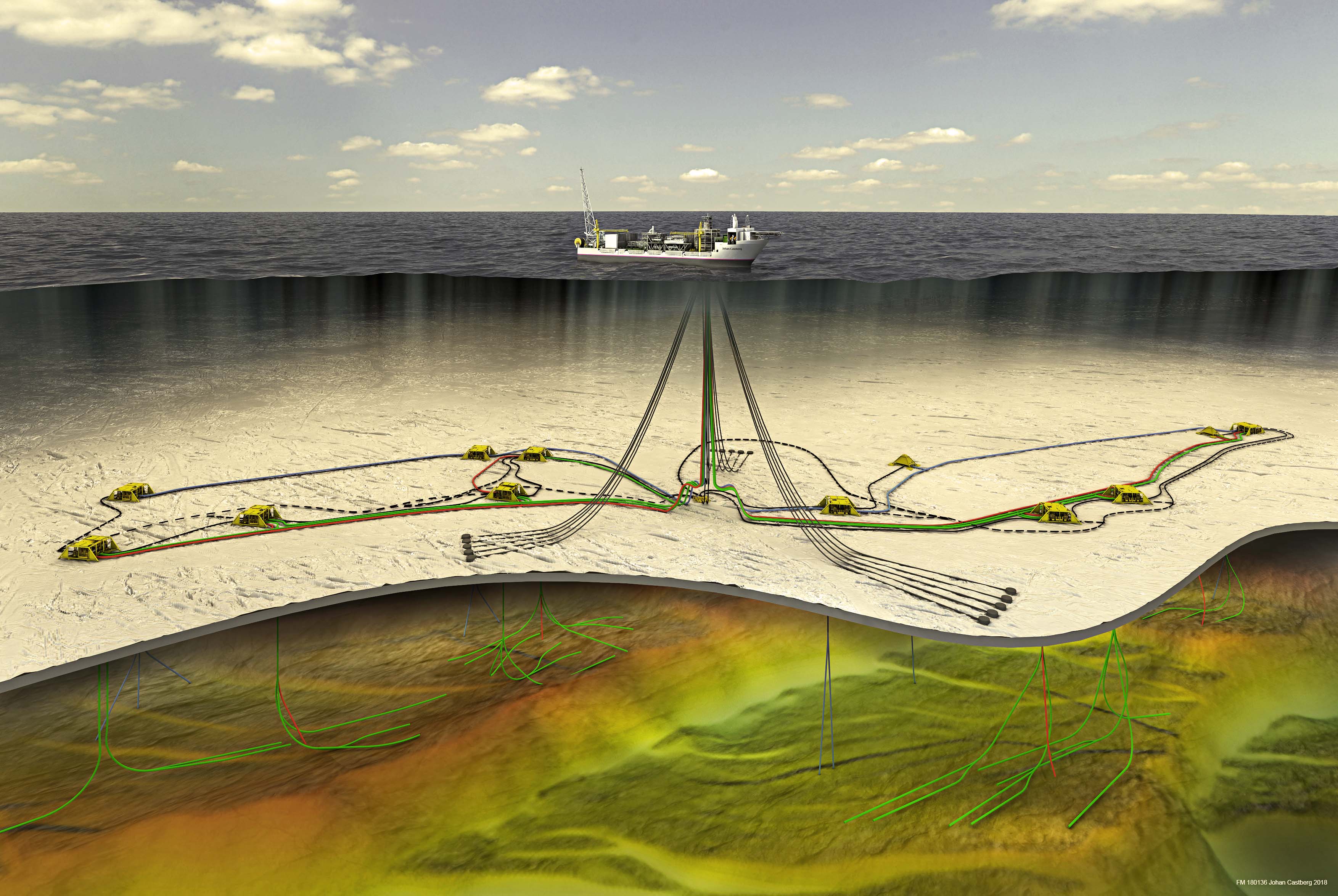 Unikátna technológia ochráni výrobné plavidlo Johan Castberg pred požiarom a extrémnymi poveternostnými podmienkami